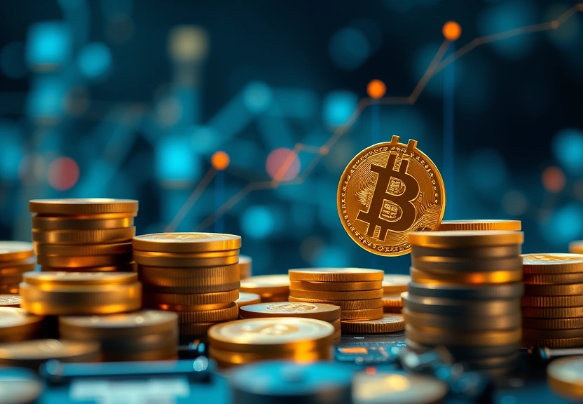 Representação visual: A ascensão das criptomoedas: tendências e regulamentações no mercado financeiro de 2025