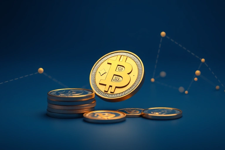 Conceitos visuais relacionados a Criptomoedas e a inclusão financeira: como as novas tecnologias estão transformando comunidades em 2025